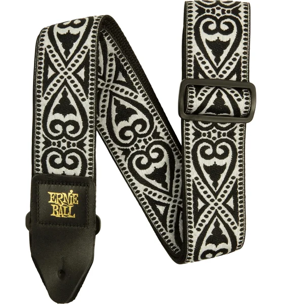 Ernie Ball Black Heart Jacquard Strap