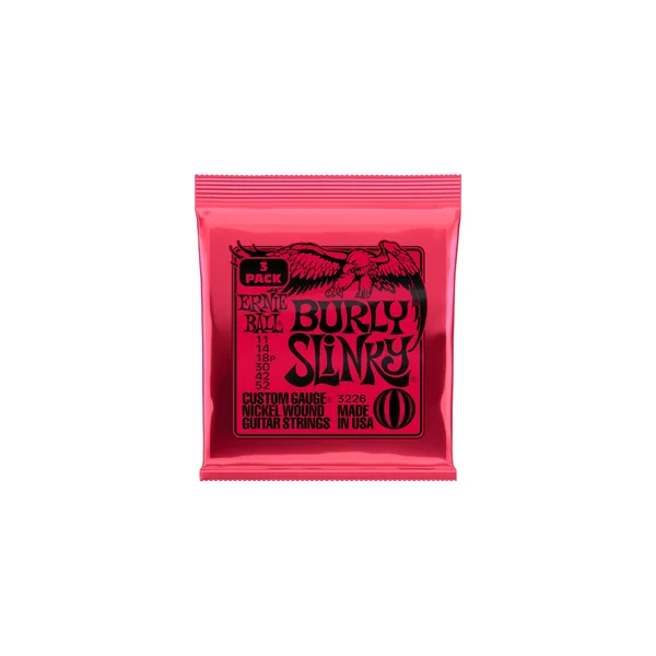 Ernie Ball Burly Slinky 3-pack 3226