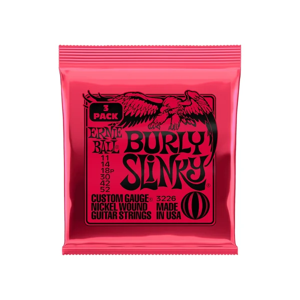 Ernie Ball Burly Slinky 3-pack 3226