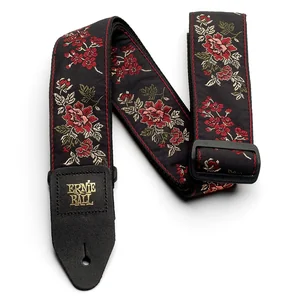 Ernie Ball E-Guitar Jacquard Black Rose