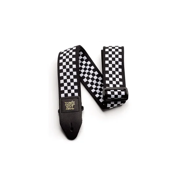 Ernie Ball E-Guitar Strap Black/White
