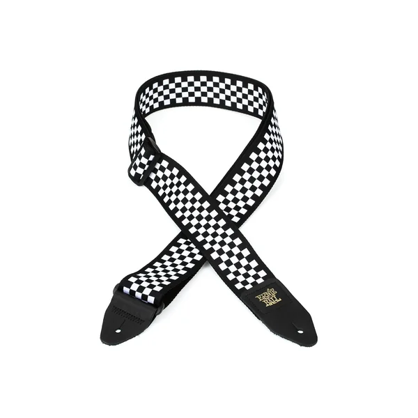 Ernie Ball E-Guitar Strap Black/White