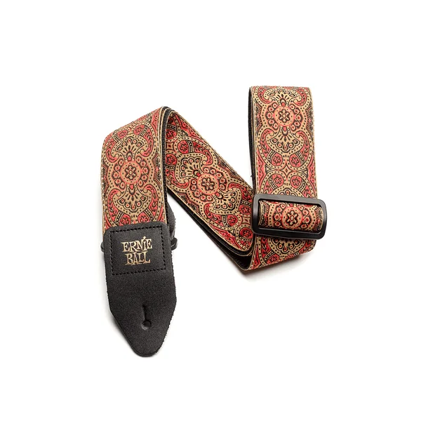 Ernie Ball E-Guitar Strap Crimson Paisley