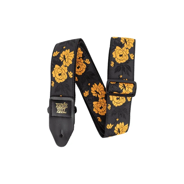 Ernie Ball E-Guitar Strap Tangerine Rose