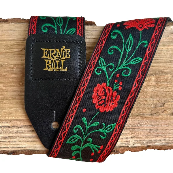 Ernie Ball E-Guitar Strap Western Rose