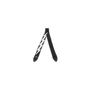 Ernie Ball E-Guitar Strap White Lightning