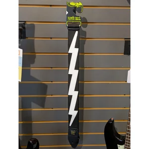 Ernie Ball E-Guitar Strap White Lightning