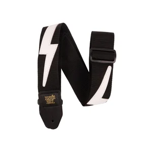 Ernie Ball E-Guitar Strap White Lightning