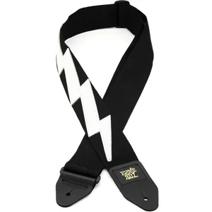 Ernie Ball E-Guitar Strap White Lightning