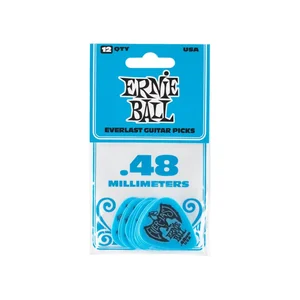 Ernie Ball Everlast Picks 0,48 mm Blue