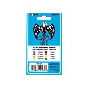 Ernie Ball Everlast Picks 0,48 mm Blue
