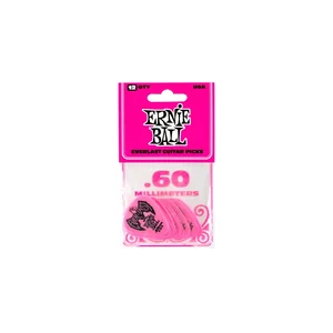 Ernie Ball Everlast Picks 0,60 mm Pink