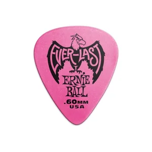 Ernie Ball Everlast Picks 0,60 mm Pink