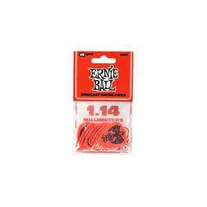 Ernie Ball Everlast Picks 1,14 mm Red