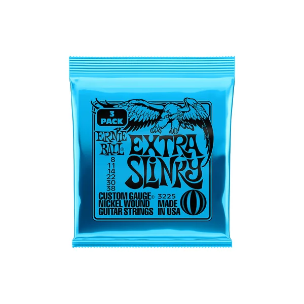 Ernie Ball Extra Slinky 3-pack 3225