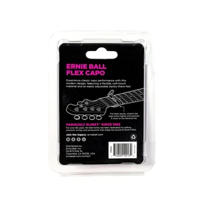 Ernie Ball Flex Capo Black
