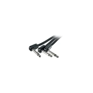 Ernie Ball Flex Patch Cable 12" black set