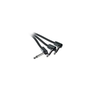 Ernie Ball Flex Patch Cable 12" black set