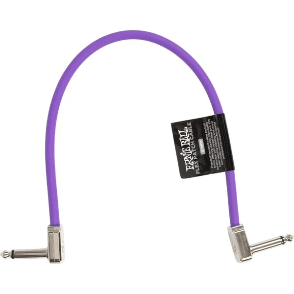 Ernie Ball Flex Patch Cable 12" purple