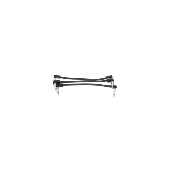 Ernie Ball Flex Patch Cable 6" black set