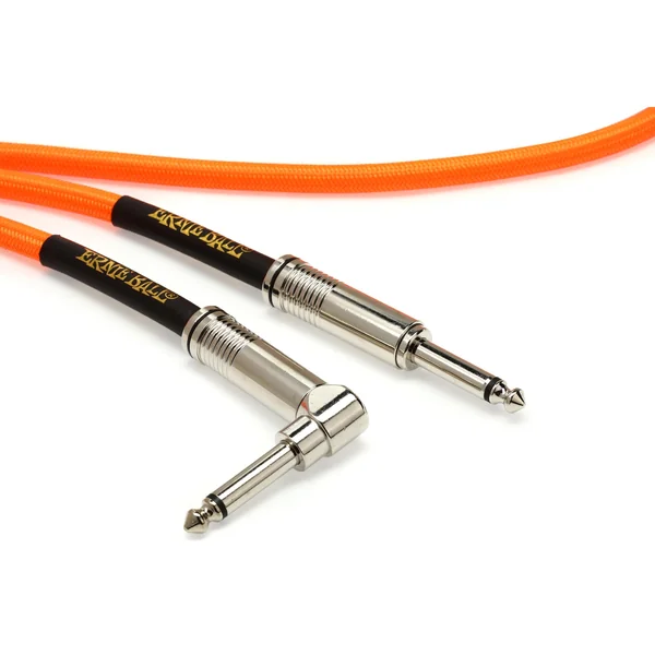 Ernie Ball Instrument Cable Neon Orange 6