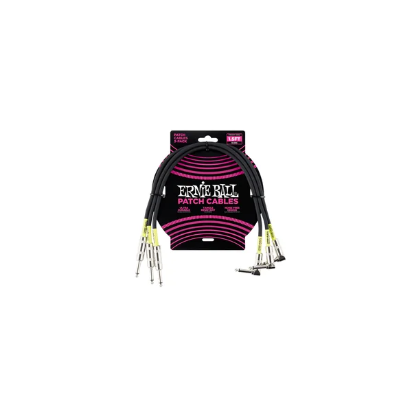 Ernie Ball Patch Cable Black EB6076