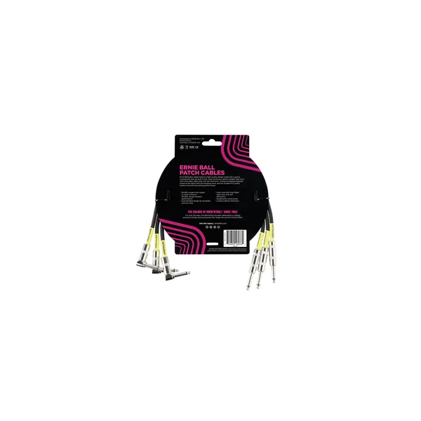 Ernie Ball Patch Cable Black EB6076
