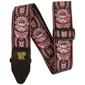 Ernie Ball Pink Orleans Jacquard Strap
