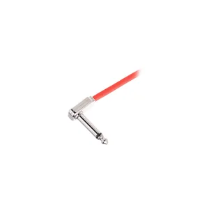 Ernie Ball Red Flex Ribbon Patch Cable 3"