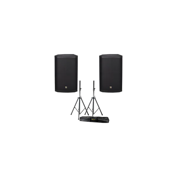 EV ETX-15P Stereo Stand Bundle