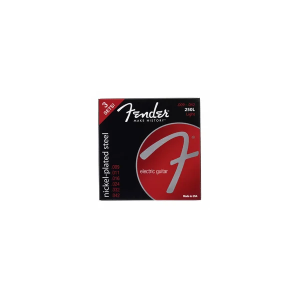 Fender 250L-3-packs Guitar Strings