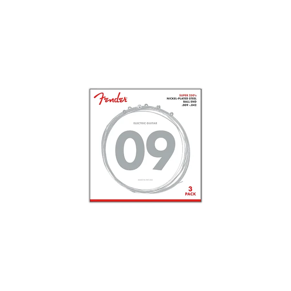 Fender 250L-3-packs Guitar Strings