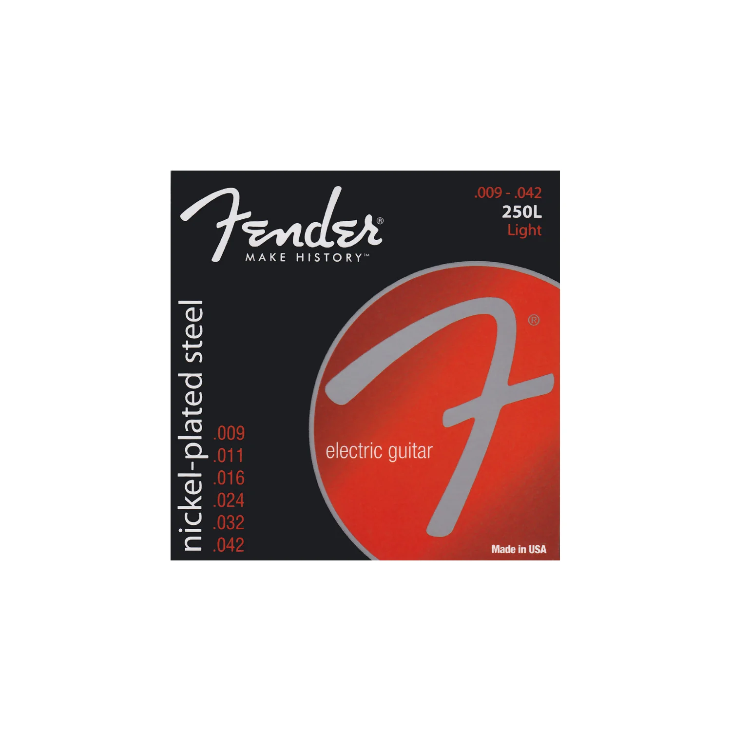 Fender 250L Guitar Strings