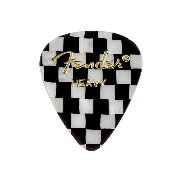 Fender 351 Checker Picks Heavy Set