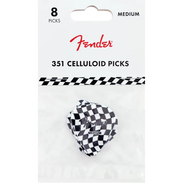 Fender 351 Checker Picks Medium Set