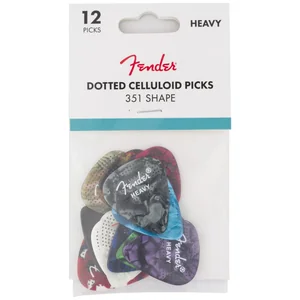 Fender 351 Dotted Celluloid 12Pk Hvy