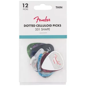 Fender 351 Dotted Celluloid 12Pk Thin