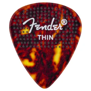 Fender 351 Dotted Celluloid 12Pk Thin
