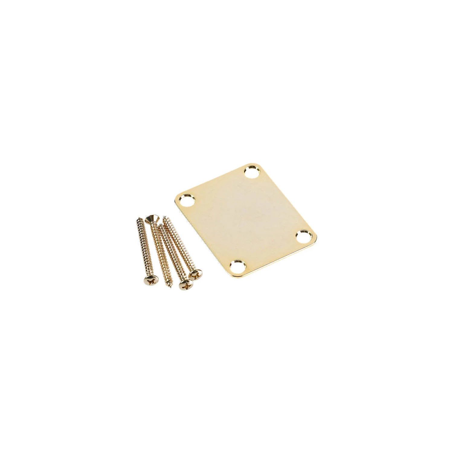 Fender 4-Bolt Vintage Neck Plate Gold