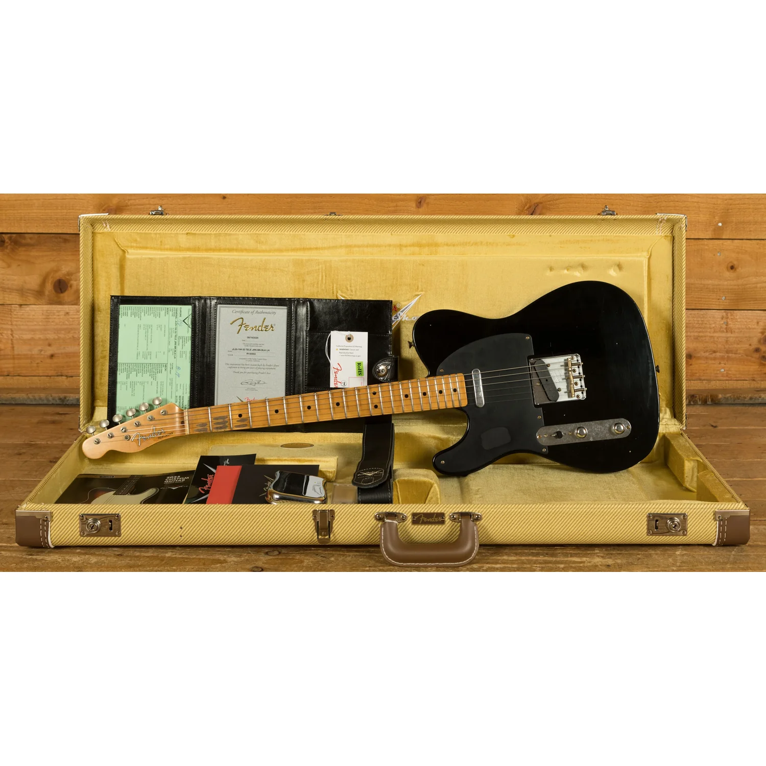 Fender 52 Tele BLK Journeyman Relic