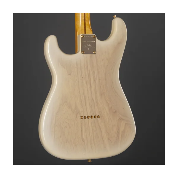 Fender 55 Strat MN White Blonde CC