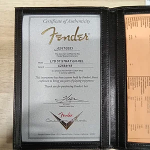 Fender 57 Strat BLK Relic