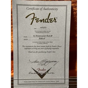 Fender 63 Strat BLK Relic