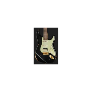 Fender 63 Strat RW Black Relic HSS