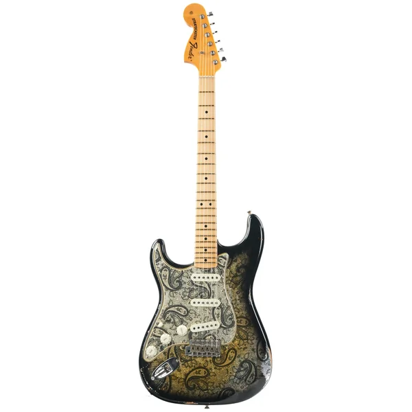 Fender 68 Strat Relic Black Paisley