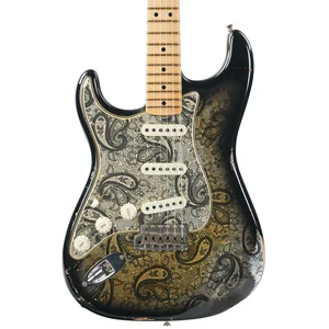 Fender 68 Strat Relic Black Paisley