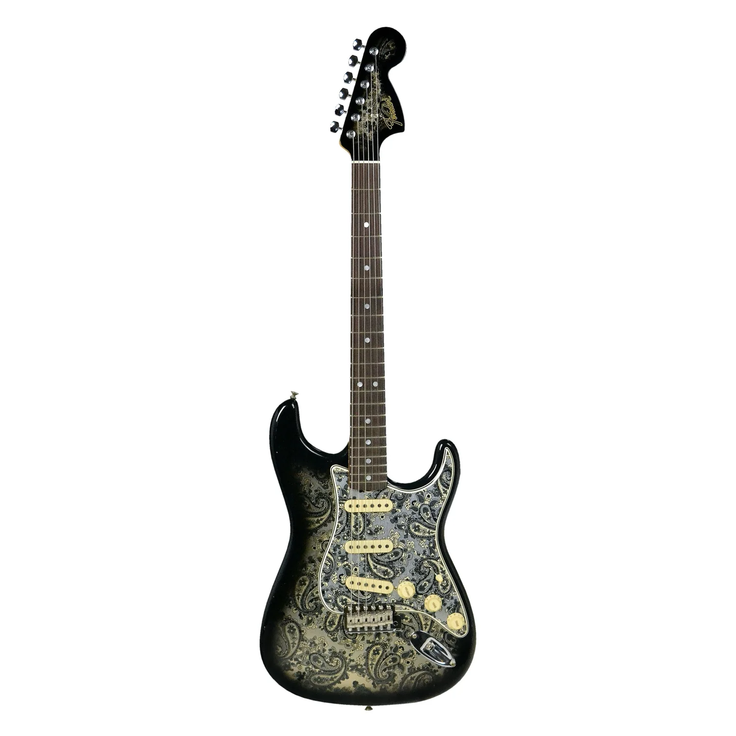 Fender 68 Strat Relic Black Paisley