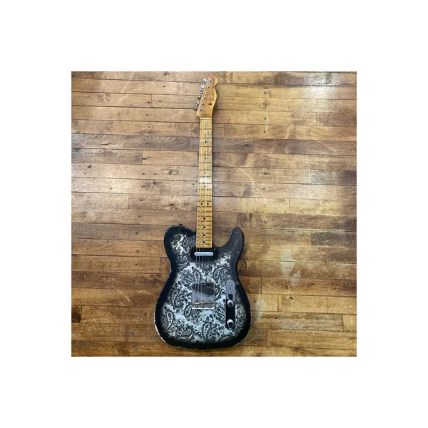 Fender 68 Tele Black Paisley Relic