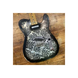 Fender 68 Tele Black Paisley Relic