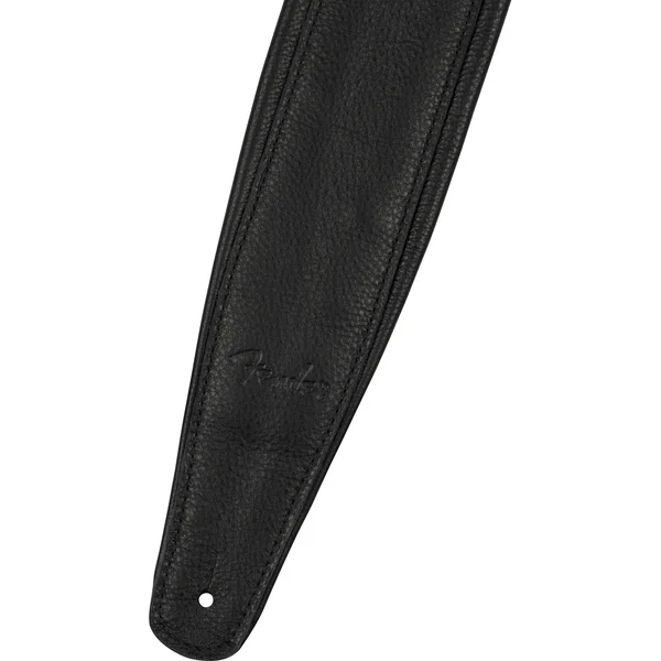 Fender 9cm Premium Leather Strap BLK